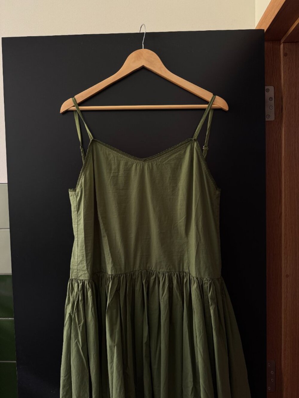 Emma Rothkopf Ritual Dress in Green (Large) - Picture 5 of 6